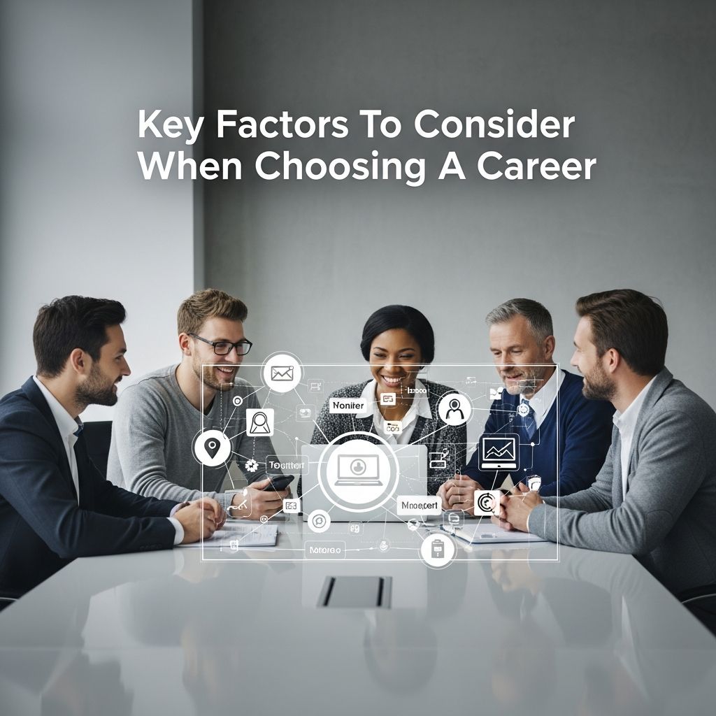 Discover the most important financial and lifestyle factors to weigh carefully before choosing or changing your long-term career path.