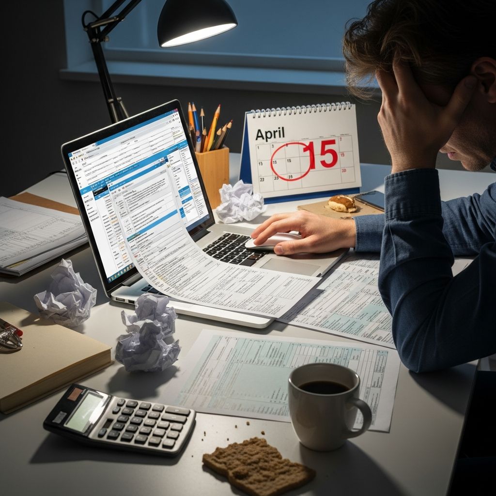 Master last-minute tax filing with essential tips to avoid penalties, maximize refunds, and meet deadlines stress-free.