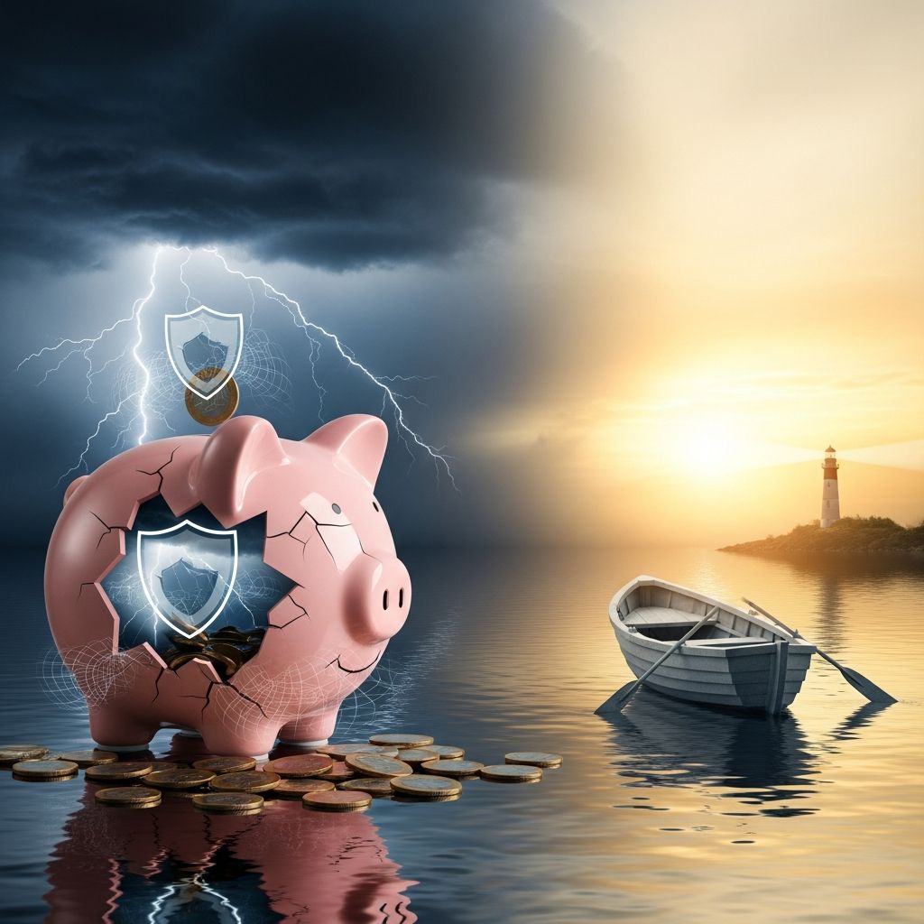 Learn how to prepare for financial emergencies, protect your money, and confidently recover when life and your finances get off track.