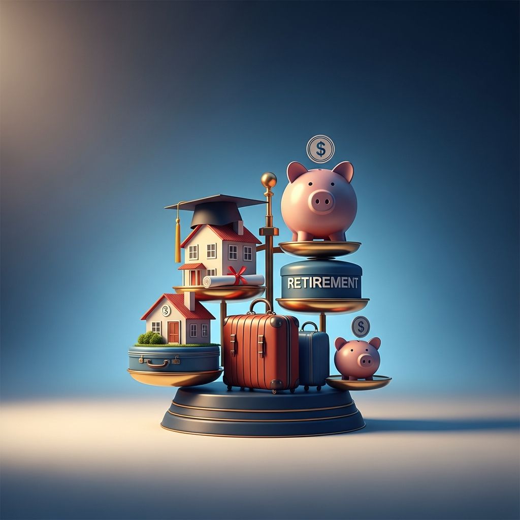 Master your financial future by prioritizing savings goals and building wealth strategically.