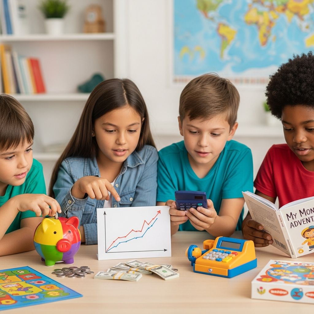 Equip your children with essential money skills through games, books, apps, and everyday lessons for lifelong financial success.