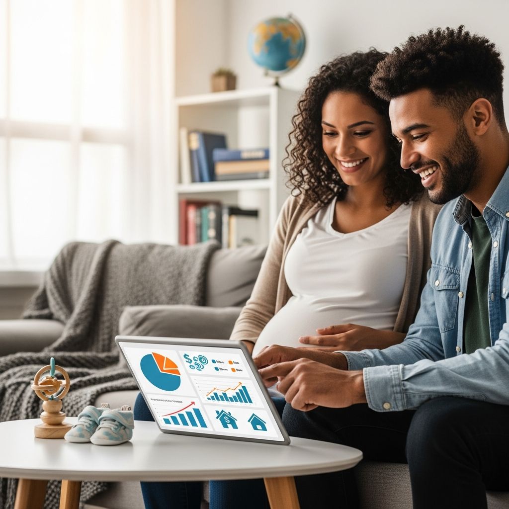Essential financial steps for new parents to secure their family's future and manage baby expenses effectively.