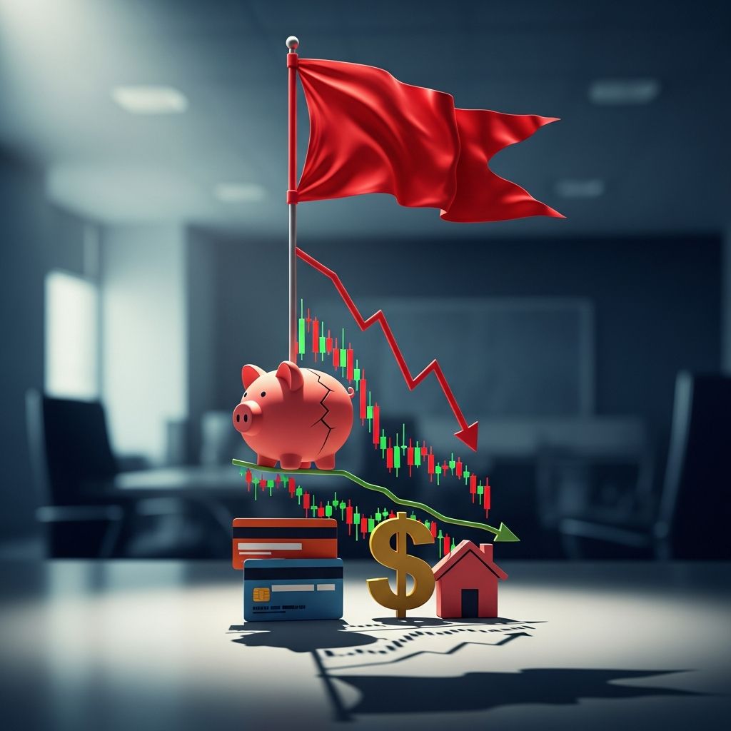 Spot these 12 critical financial red flags in your personal life and relationships to safeguard your money and build lasting stability.