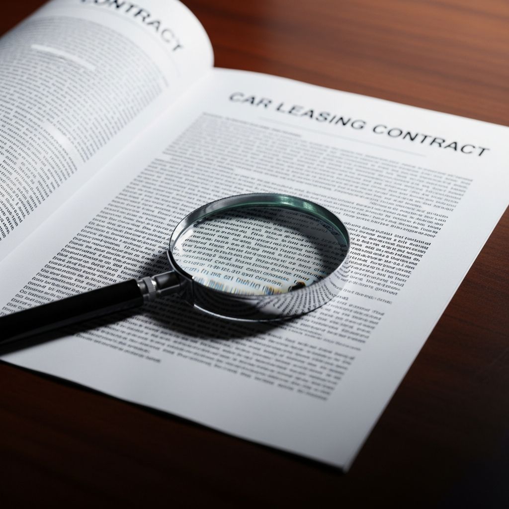 Uncover the hidden details in car lease agreements that can save you thousands in unexpected fees and charges.