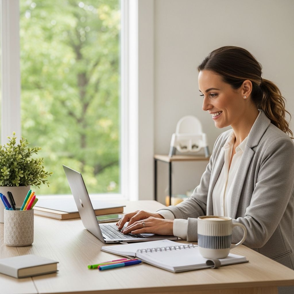 Discover 30 flexible, family-friendly jobs stay-at-home moms can start from home to earn income on their own terms.