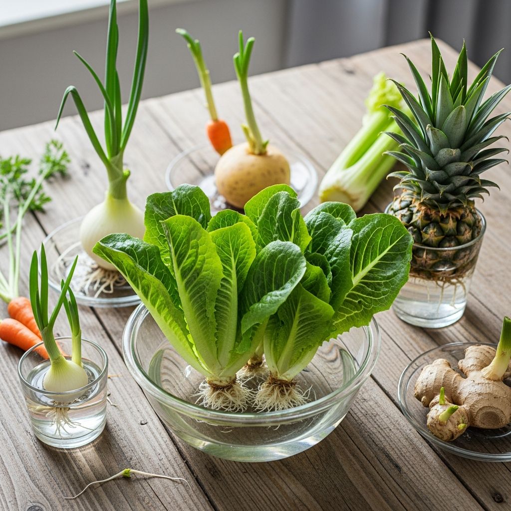 Discover how to turn everyday kitchen scraps into fresh produce, saving money and reducing waste with simple regrowing techniques.