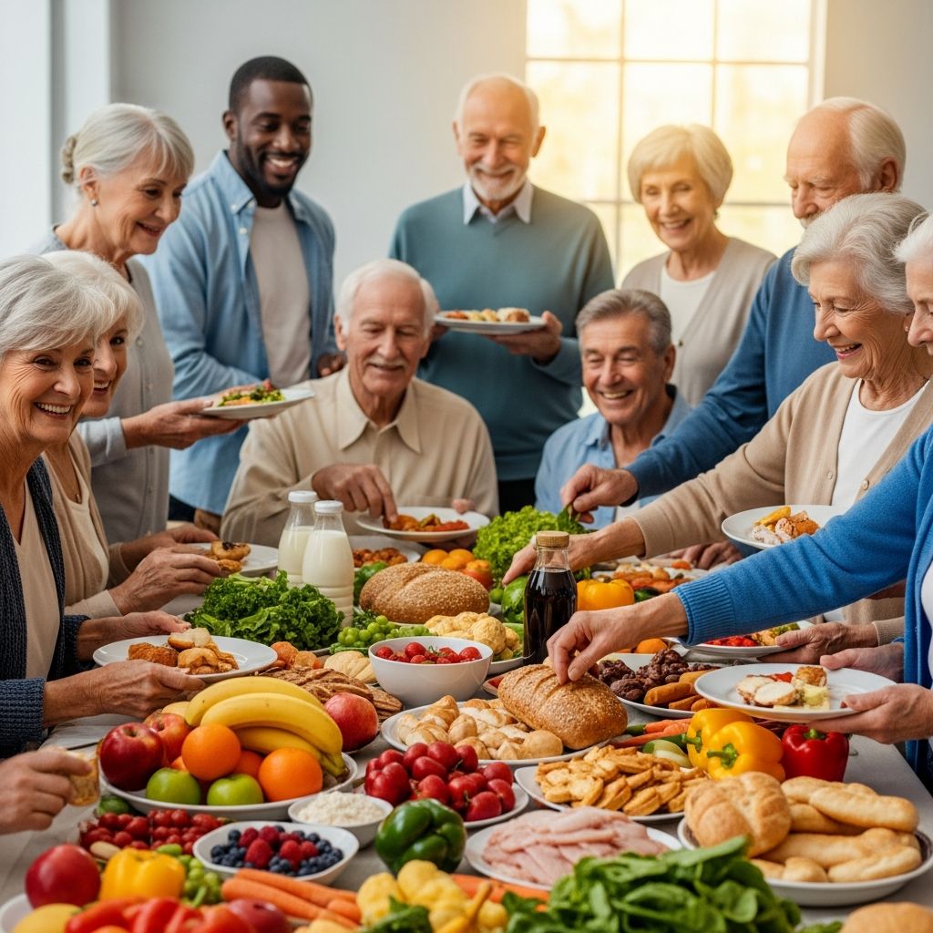 Discover government and nonprofit programs providing free meals and groceries to seniors.