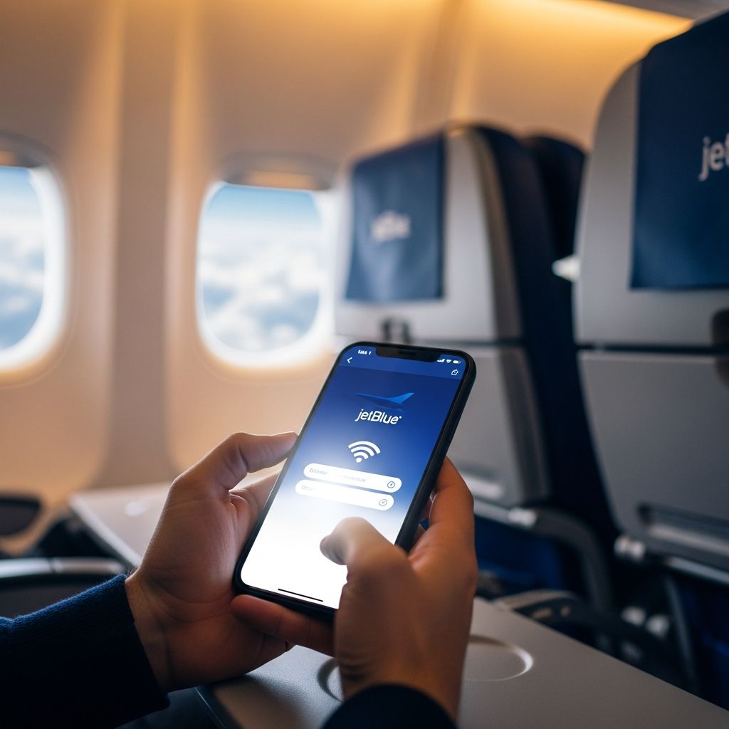 Unlock free high-speed Fly-Fi on every JetBlue flight: stream, browse, and stay connected without paying extra.