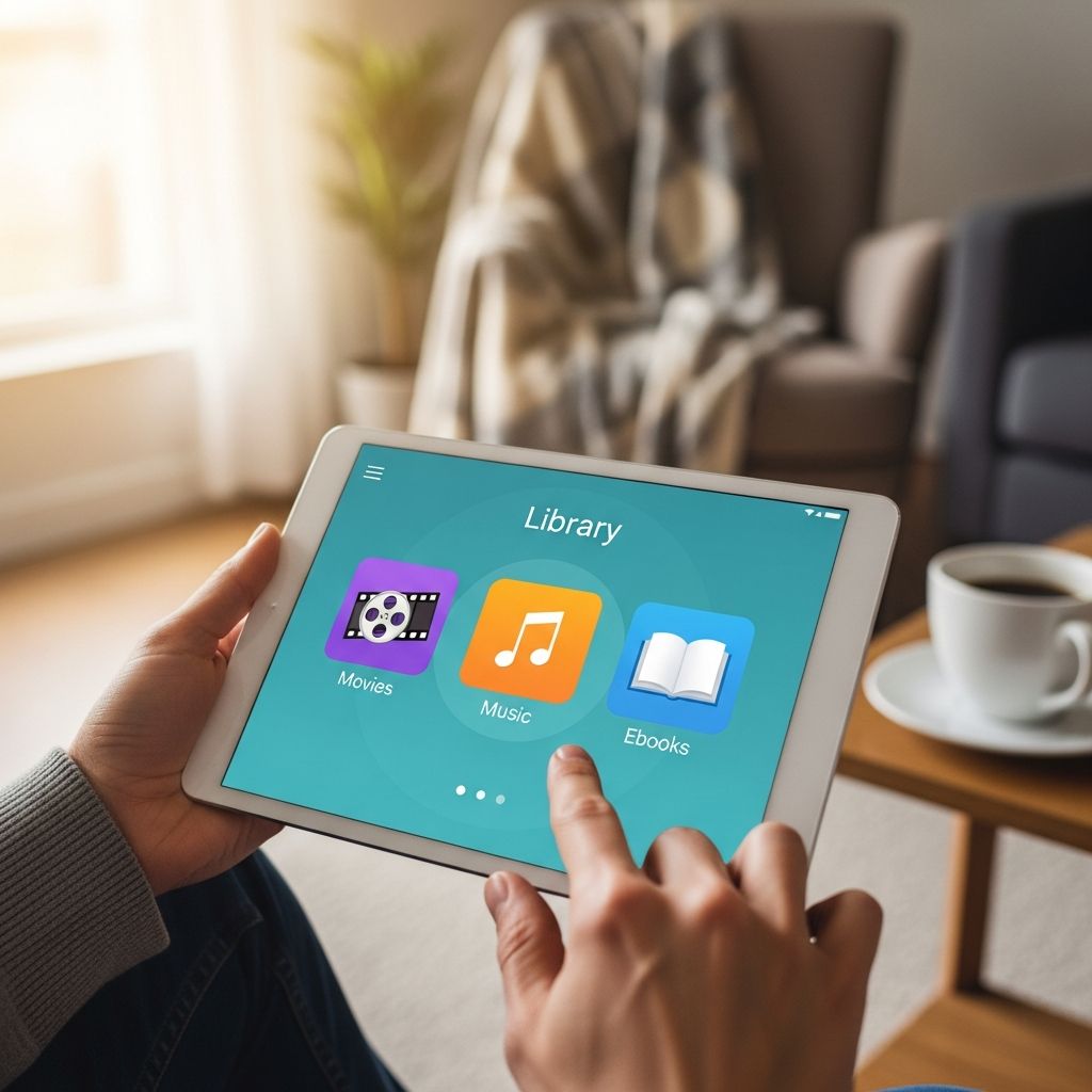 Discover how free library apps let you stream movies, music, audiobooks and learn new skills without expensive subscriptions.