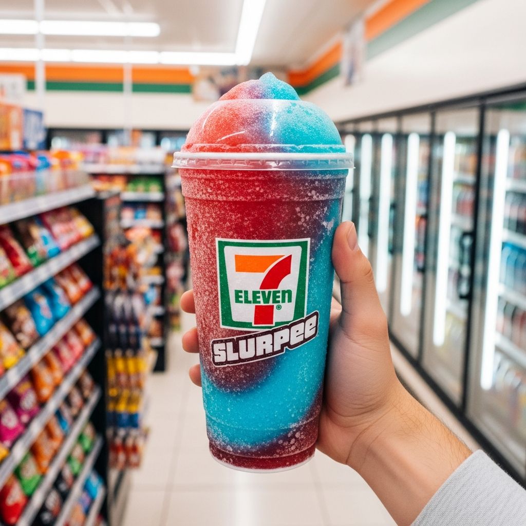 Celebrate 7/11 with free Slurpees, sweepstakes prizes up to $5K, and exclusive deals at 7-Eleven stores nationwide.