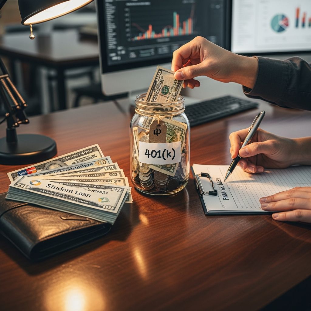 Navigate the dilemma of saving for retirement while tackling high-interest debt with smart strategies and expert financial advice.