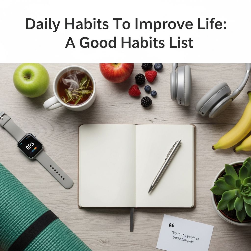 Discover powerful daily habits to boost health, finances, mindset, and overall life quality starting today.