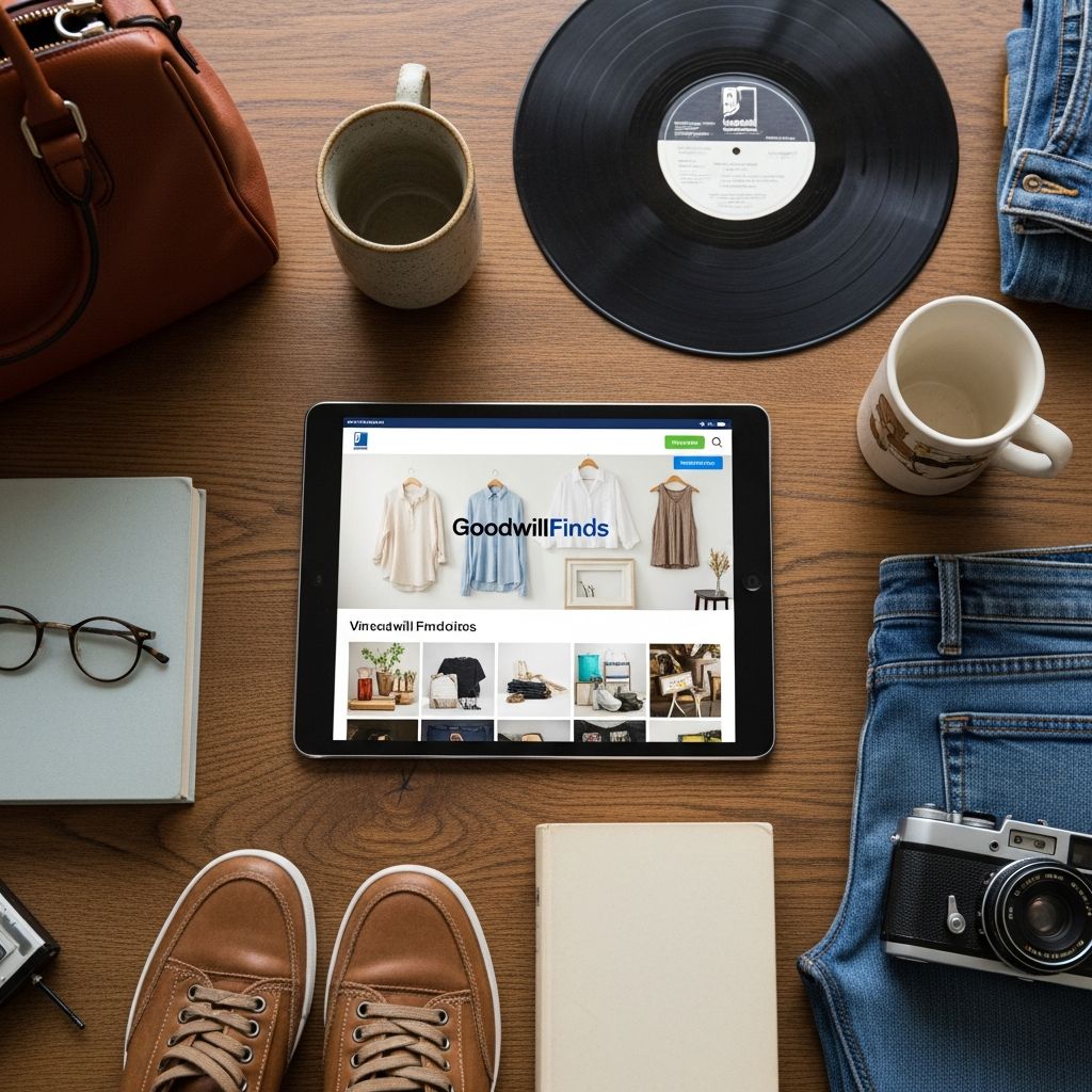 Discover GoodwillFinds: Shop thousands of thrift treasures online from Goodwill stores across the US and Canada with easy shipping.