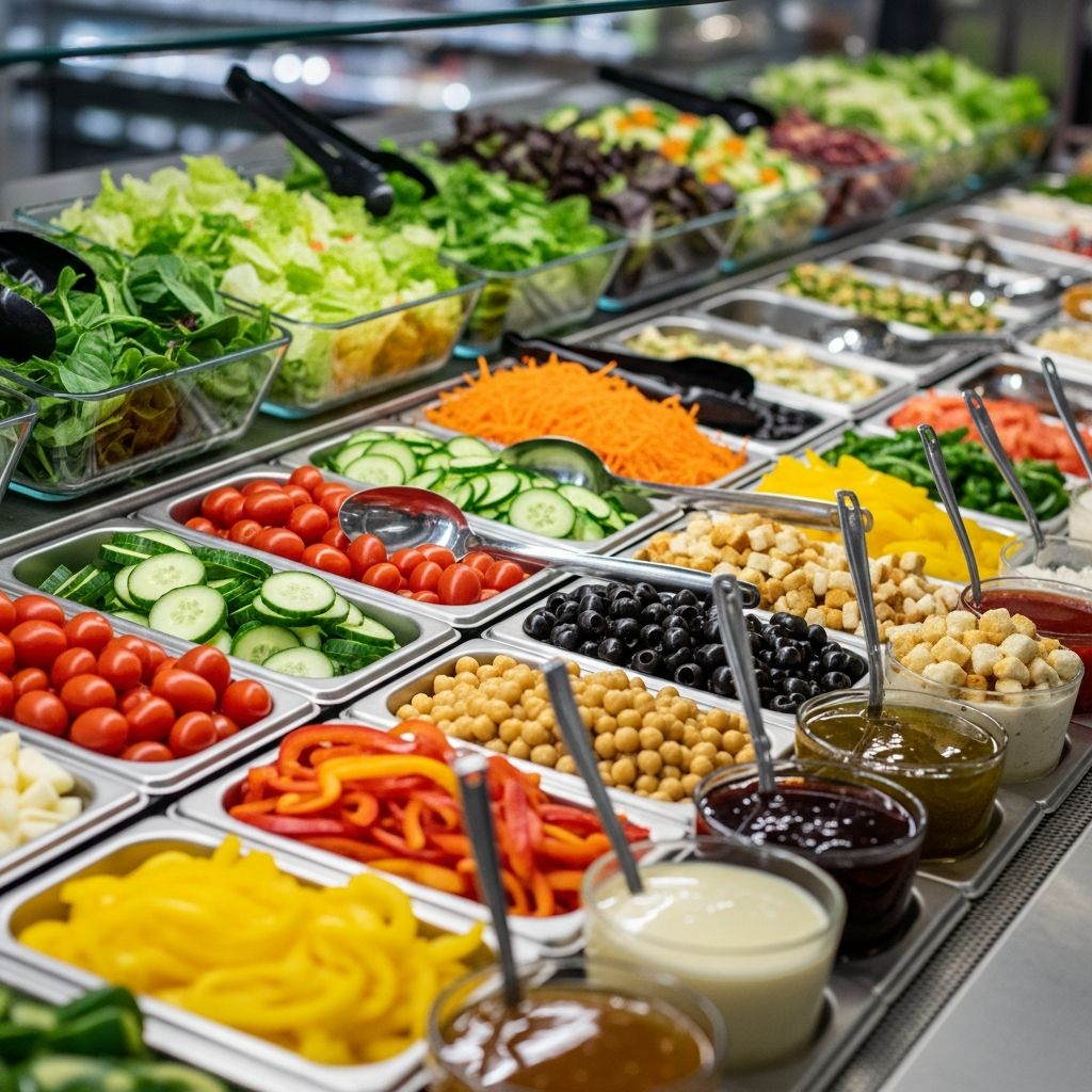 Unlock grocery savings by shopping smart at the salad bar: buy small amounts of ingredients cheaper than packaged goods.