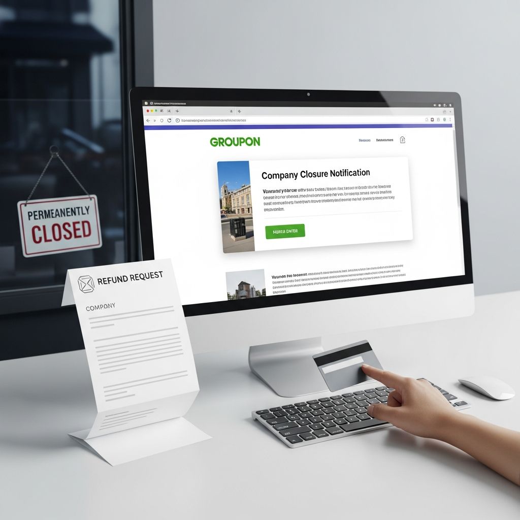 Navigate Groupon refunds when businesses shut down: Know your rights and recovery options.