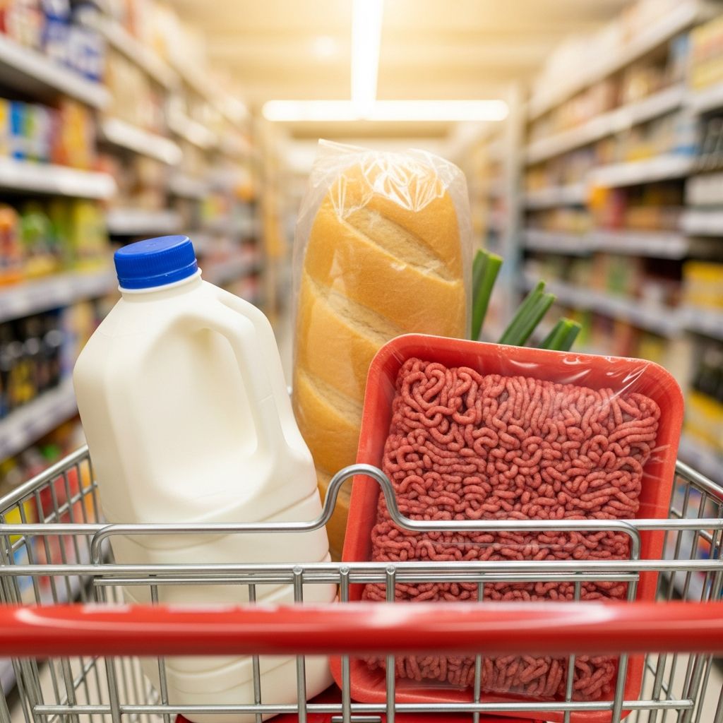 Discover how a simple rebate program lets you buy milk, bread, and ground beef at half price or better – everyday essentials for free or cheap.