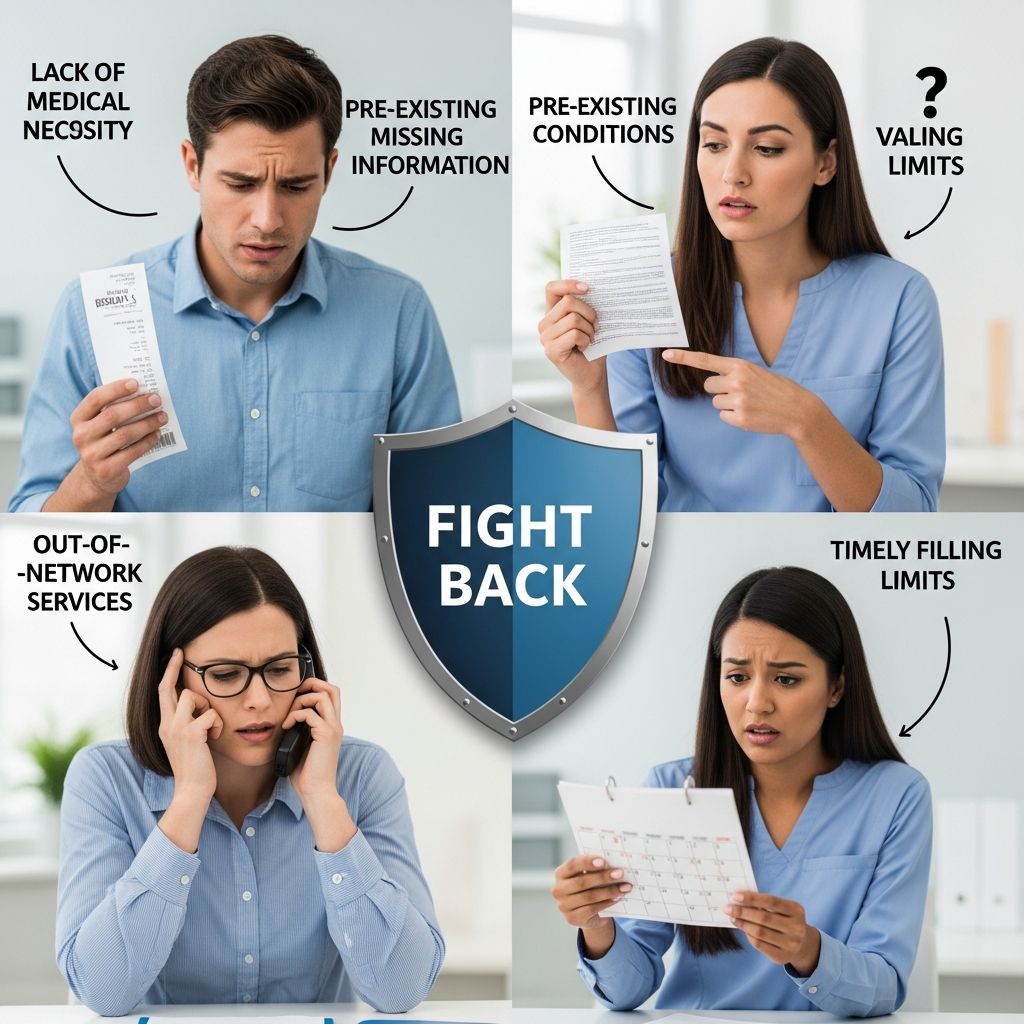 Discover proven strategies to challenge and overturn the four most frequent health insurance claim denials, saving you time and money.