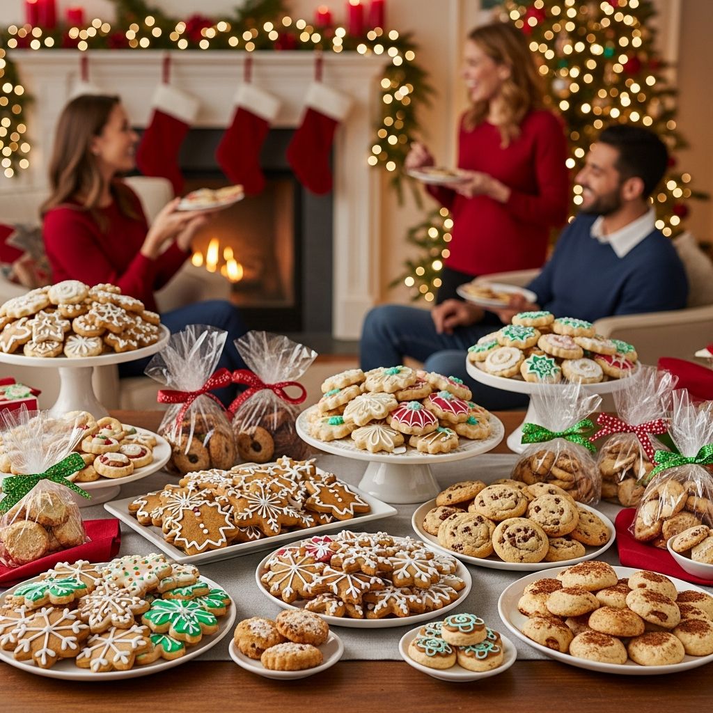 Host a fun, budget-friendly holiday cookie exchange to fill your tins with treats without breaking the bank this season.