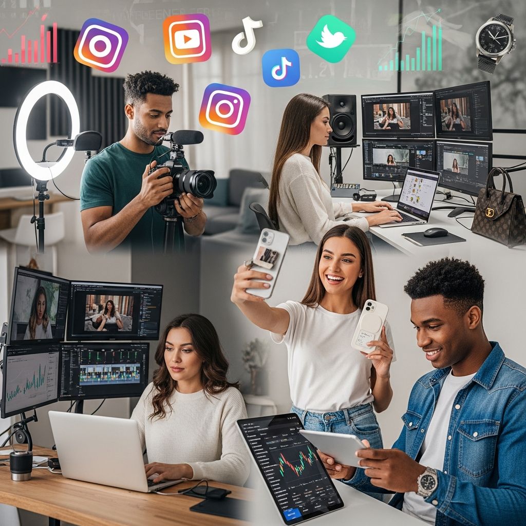 Discover the main ways influencers earn money, from brand deals to digital products, and how you can turn your content into real income.