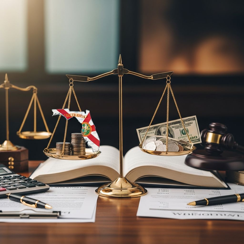 Understand Florida's alimony guidelines, from 35% net income cap to marriage length factors for equitable post-divorce support.