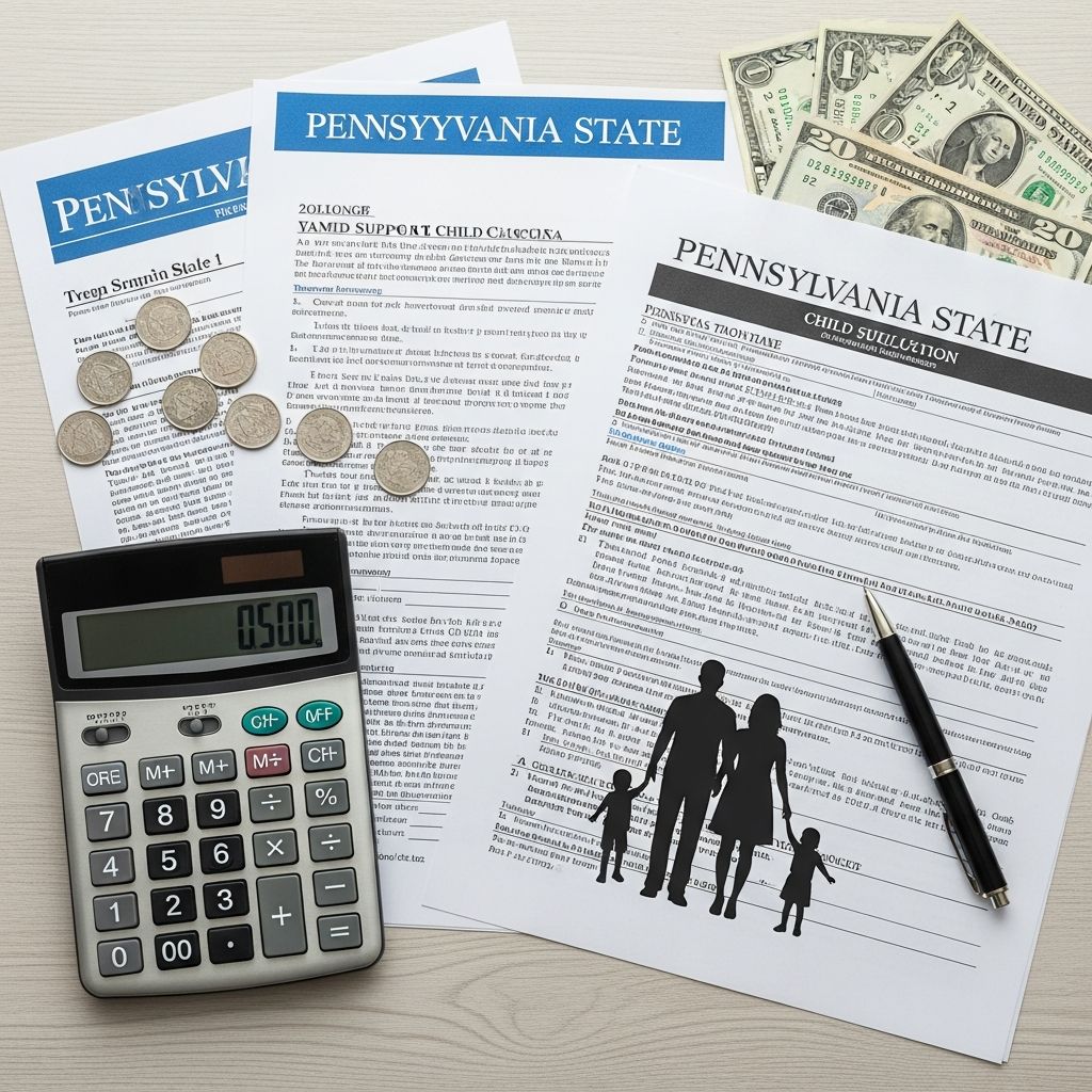 Understand Pennsylvania's child support guidelines, from income shares to adjustments for high earners and additional expenses.