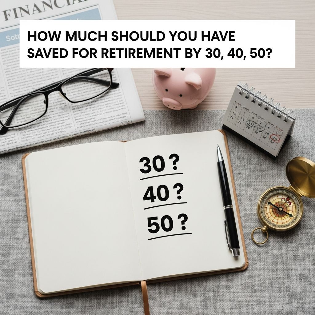 Discover realistic retirement savings benchmarks by age to ensure you're on track for a secure financial future in your golden years.