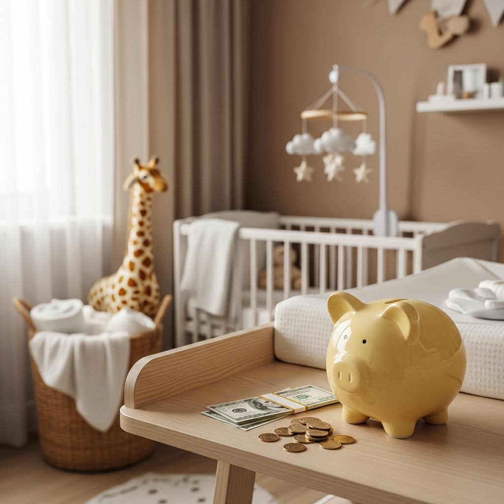 A practical guide to baby costs, savings goals, and money strategies to confidently prepare your finances for a new child.