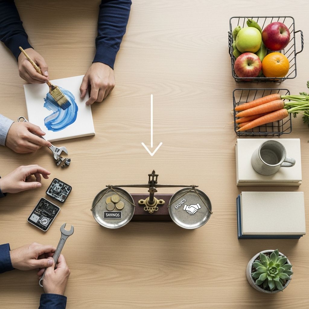 Master the art of bartering to save cash by swapping goods, services, and skills in today's economy.