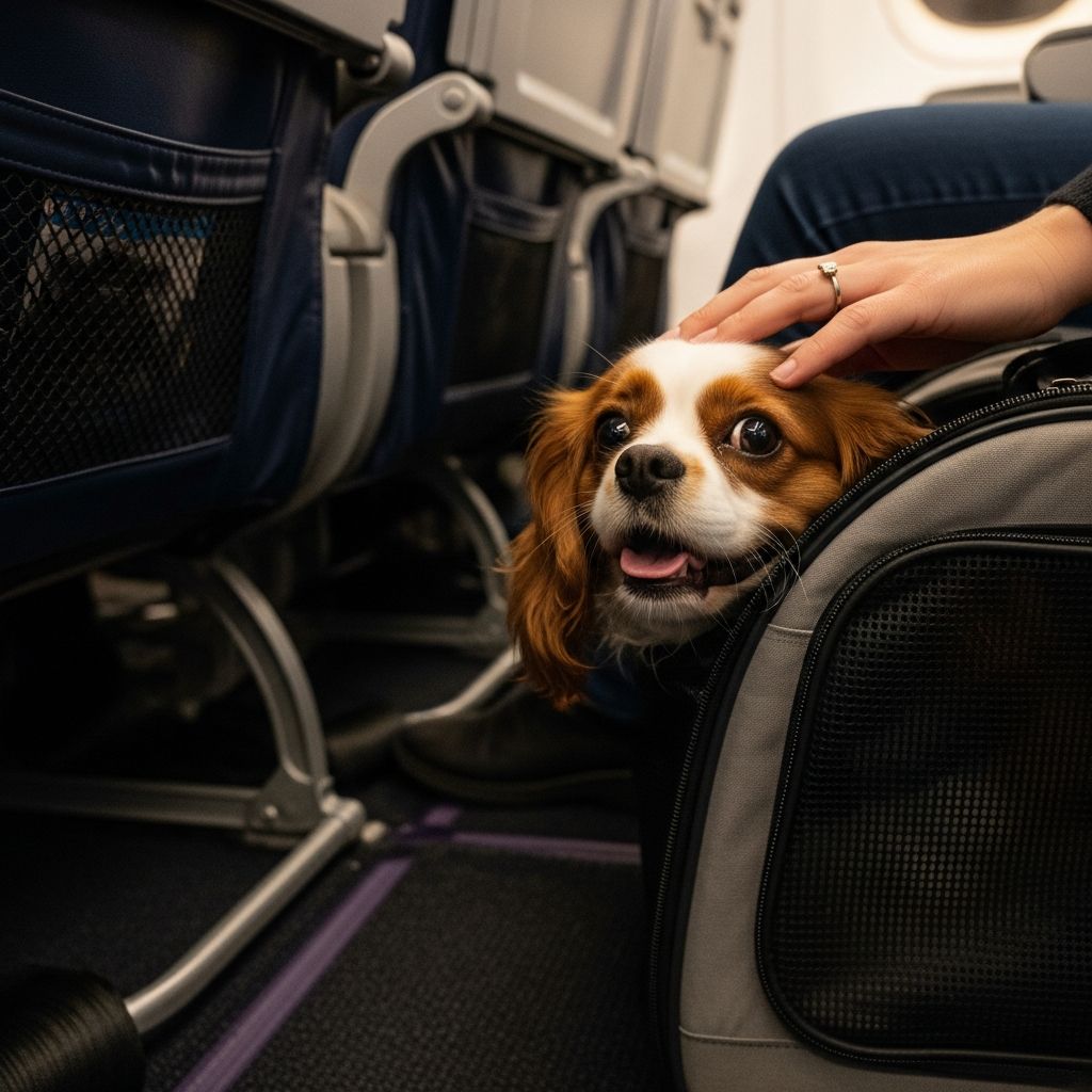 Master the essentials of flying with your pet: from airline policies and carrier choices to airport navigation and stress reduction for a smooth journey.