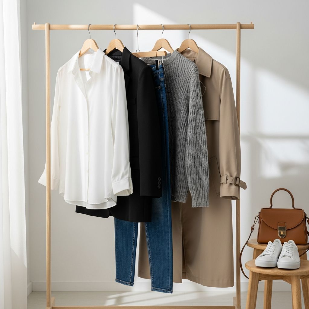 Streamline your closet with timeless essentials, save money, time, and stress while creating endless stylish outfits on any budget.