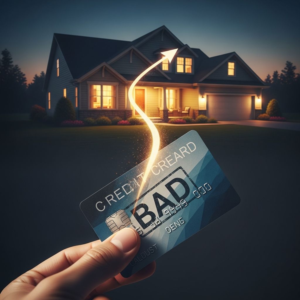 Complete guide to purchasing a home despite poor credit scores and limited financial history.