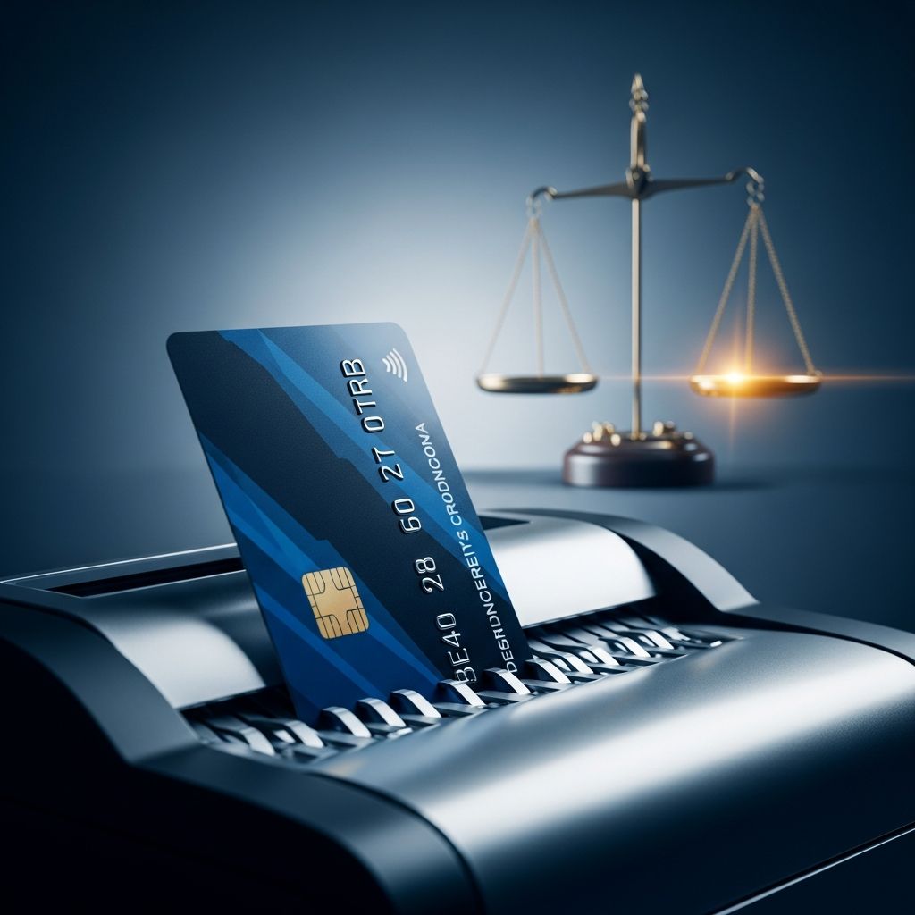 Learn proven strategies to close credit card accounts safely, preserving your credit score and financial health.