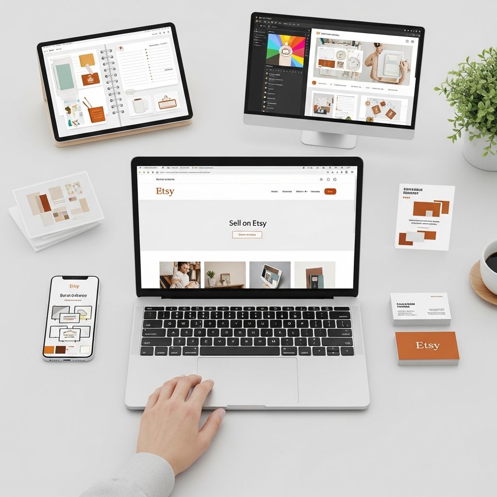Discover proven strategies to generate passive income on Etsy without crafting skills, using digital products and services.