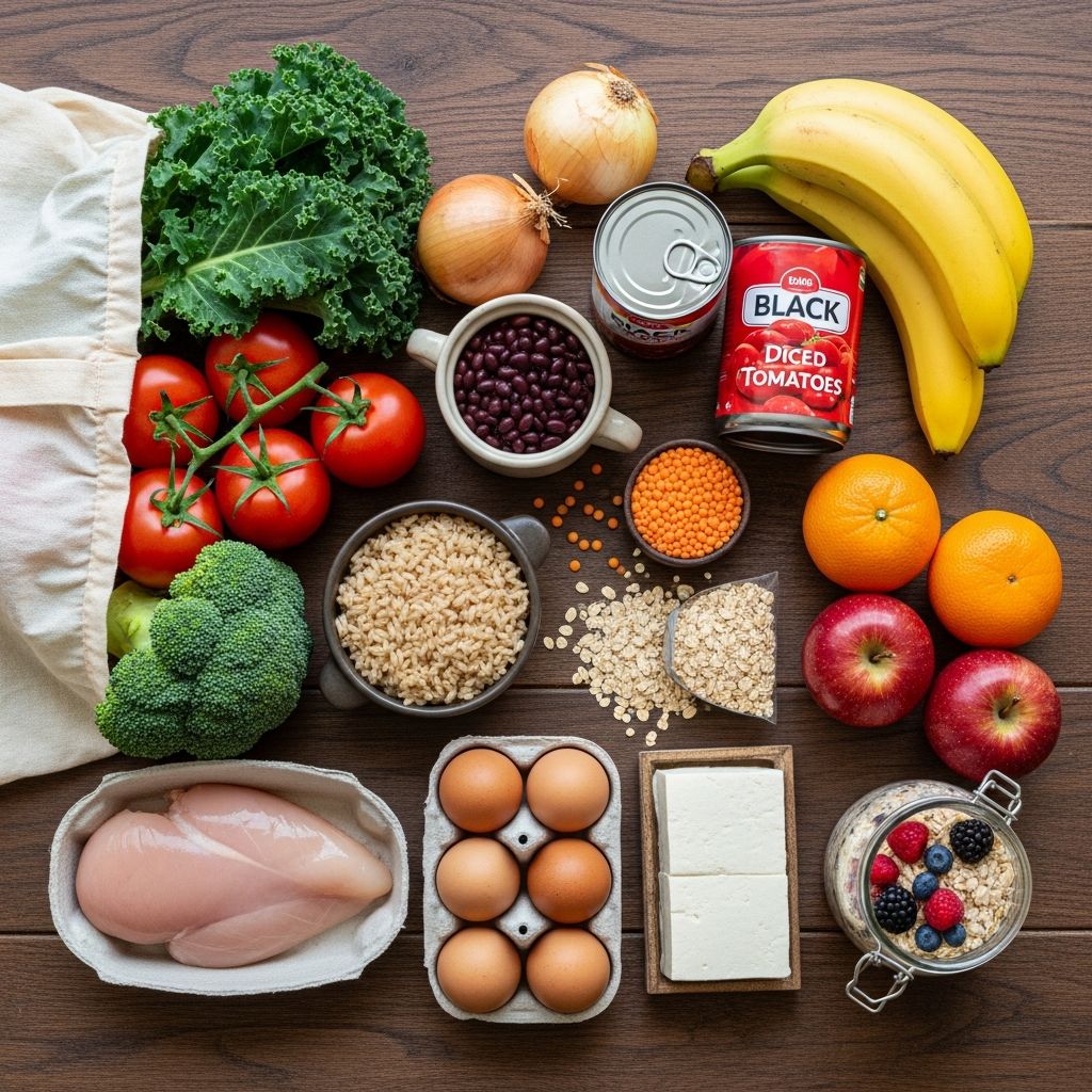 Discover practical strategies and meal ideas to maintain a nutritious diet without overspending, even on the tightest budgets.