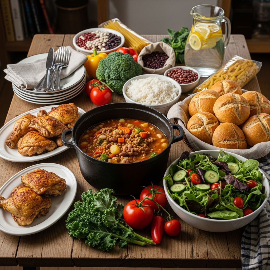 Practical strategies for feeding a big family affordably without sacrificing nutrition, time, or variety.