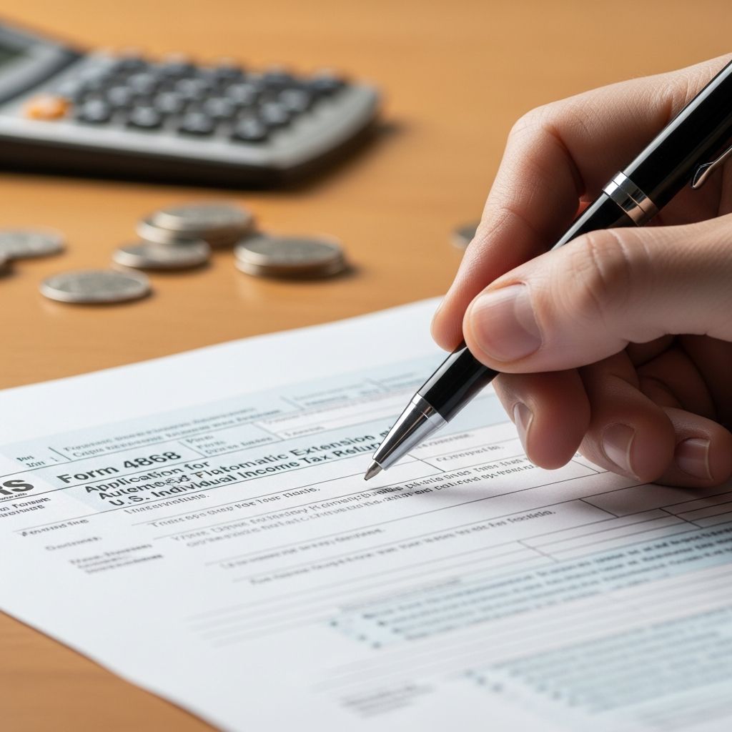 Learn the step-by-step process to file a tax extension, avoid penalties, and get six extra months to submit your U.S. federal income tax return.