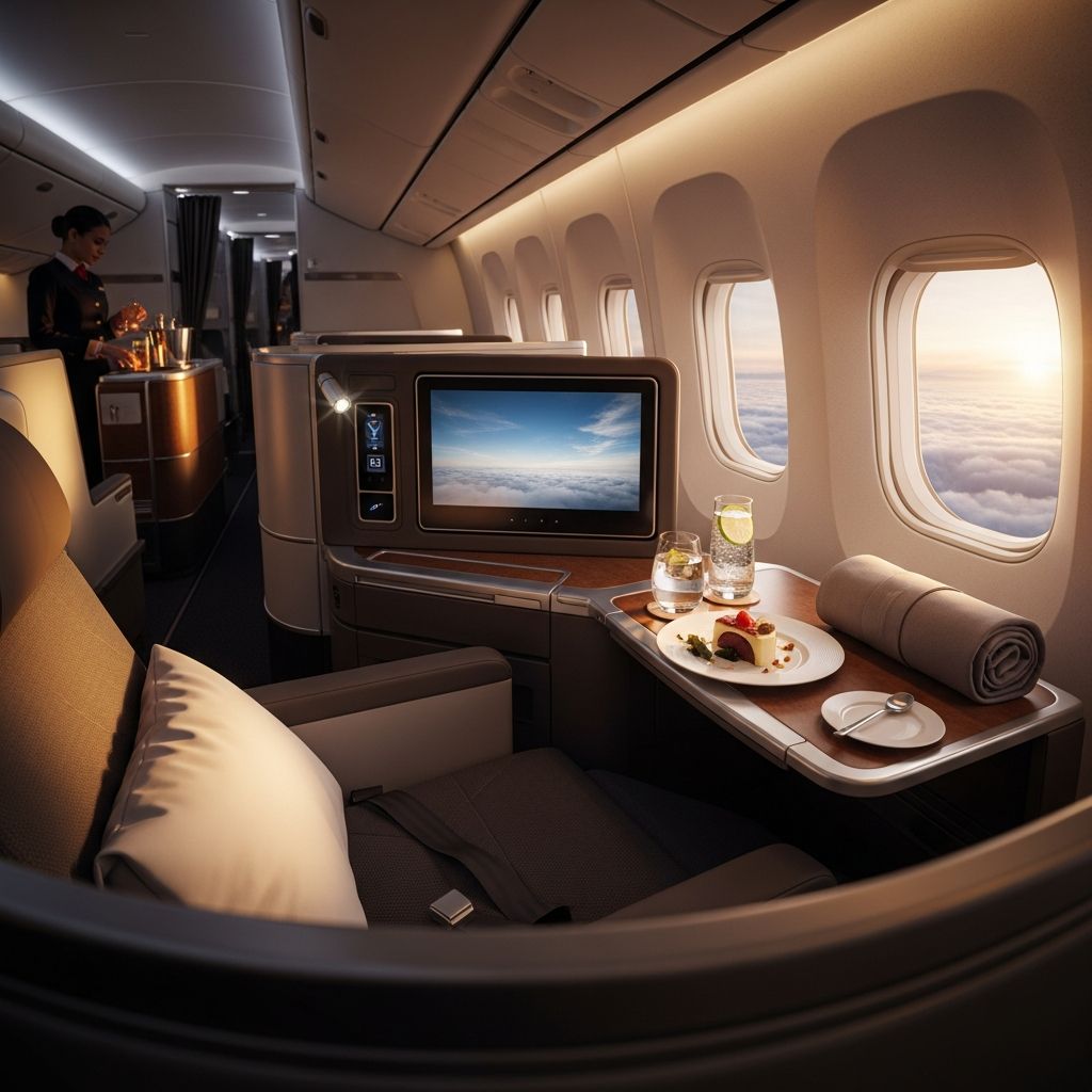 Unlock premium economy, business, and first class seats without breaking the bank using miles, status, and smart strategies.