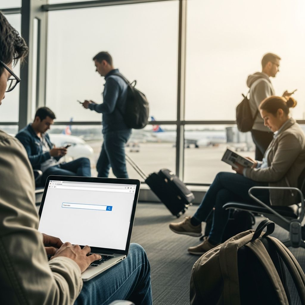 Discover proven strategies to access free Wi-Fi in paid airports, saving money on connectivity during layovers and delays.