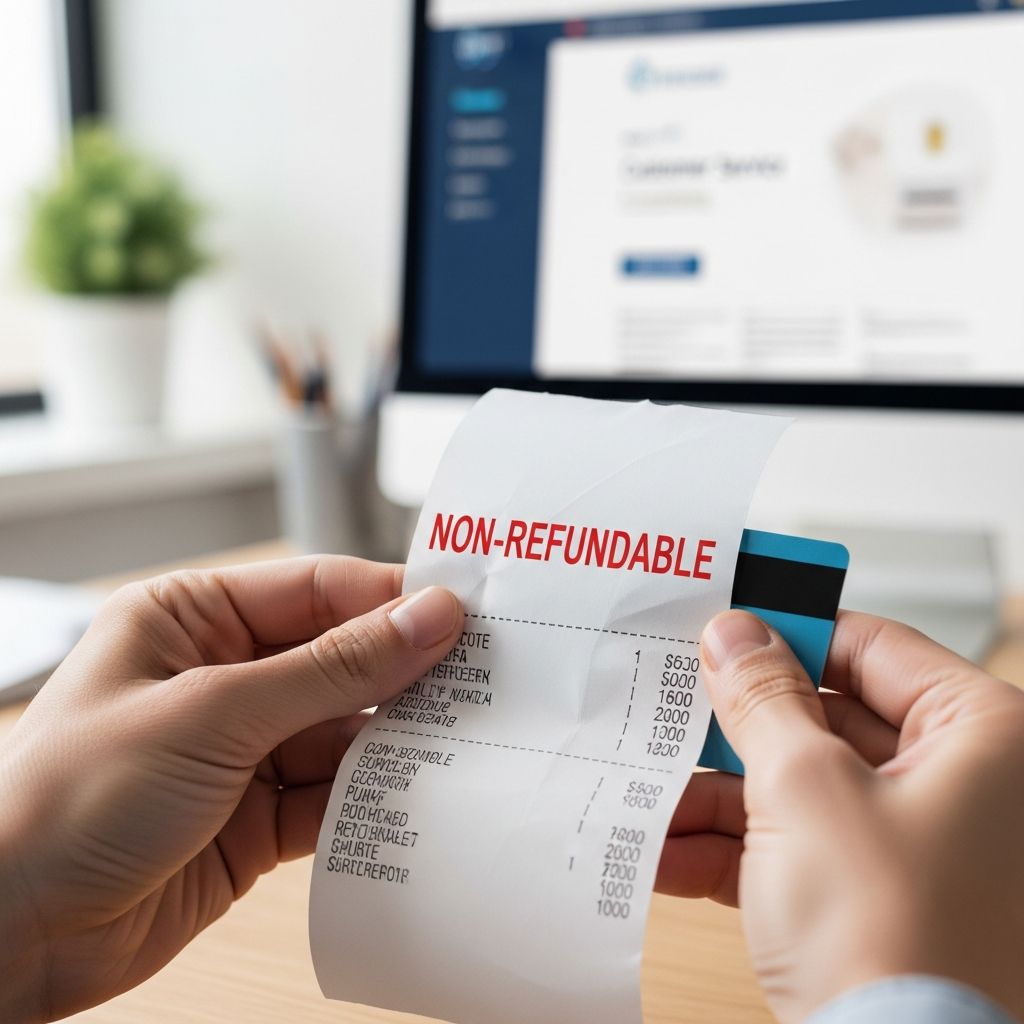 Discover practical strategies to obtain refunds on items marked as non-refundable.