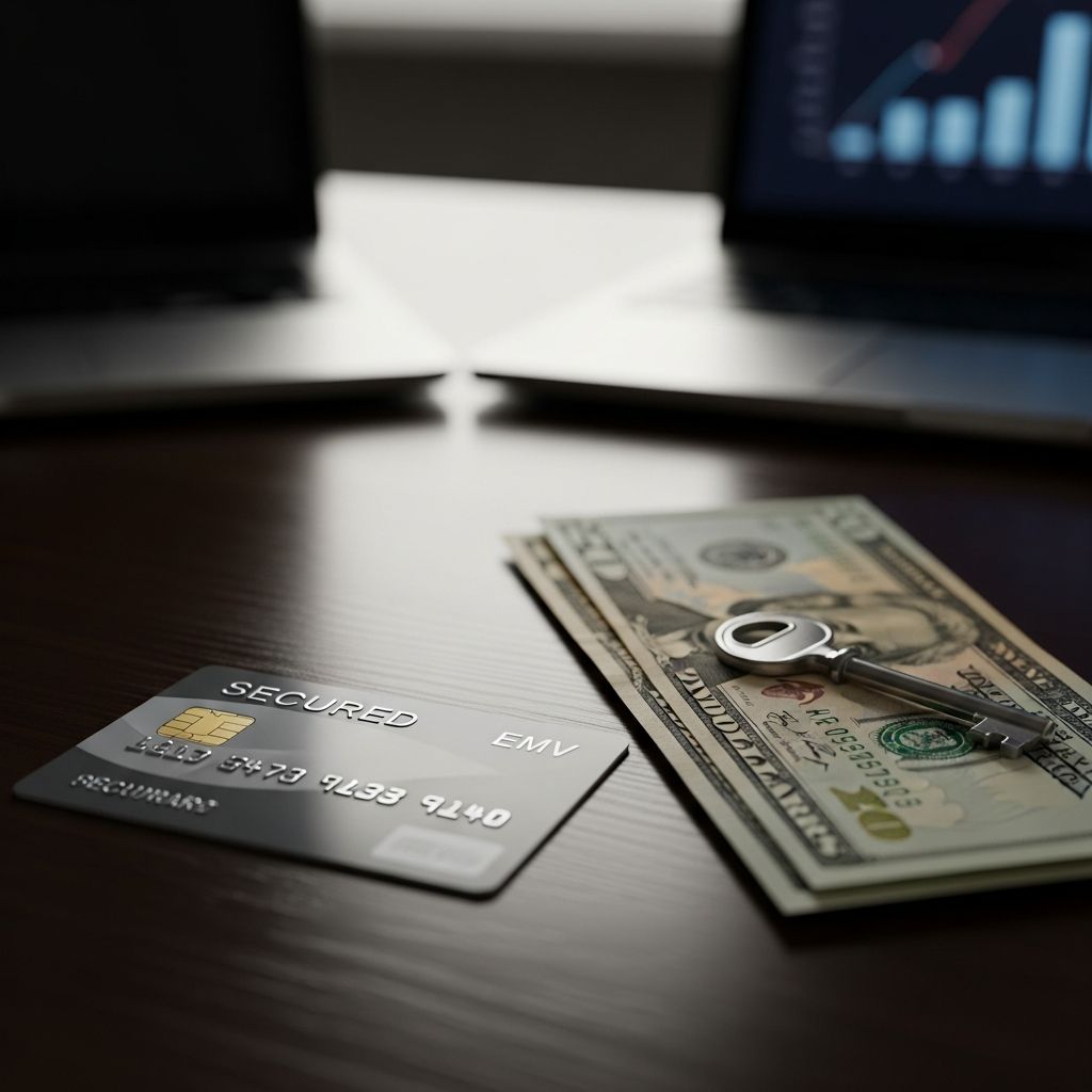 Maximize credit building with secured cards: strategies to rebuild credit and graduate to unsecured cards.