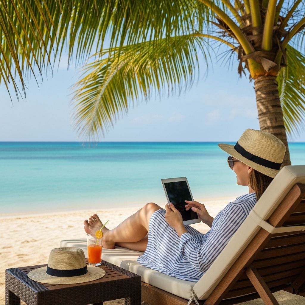 Master the art of disconnecting on vacation while ensuring your workload stays managed and productivity remains high.
