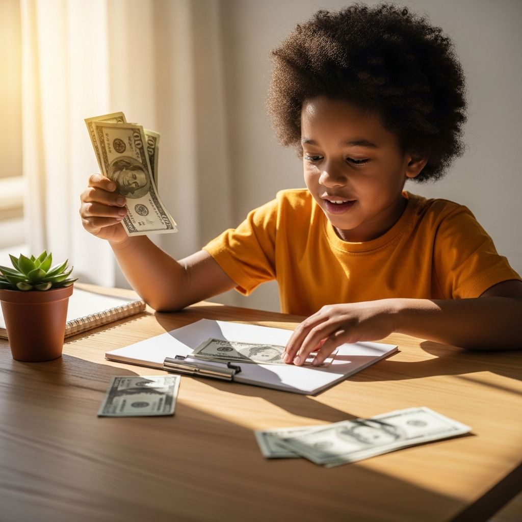 A practical guide to teaching children budgeting skills and financial responsibility from an early age.