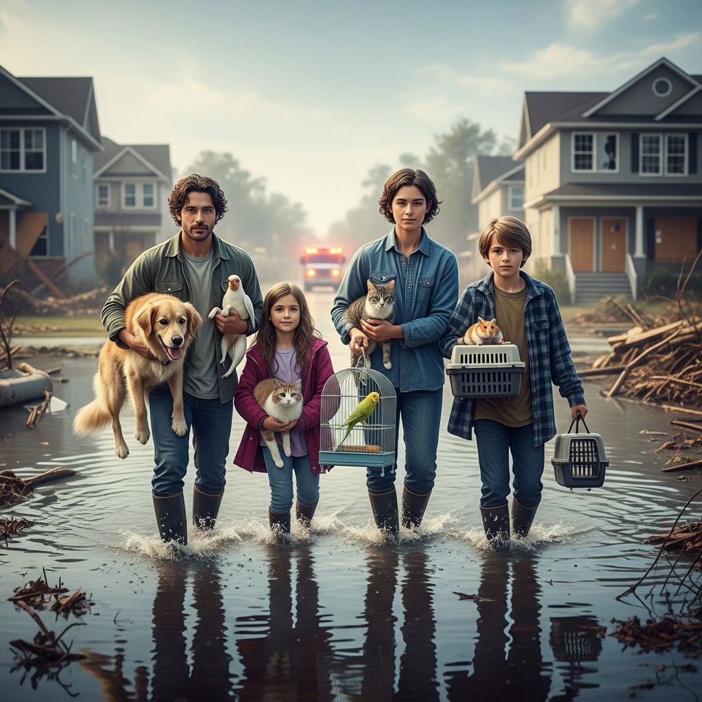 Essential strategies and preparations to protect your pets when disaster strikes.