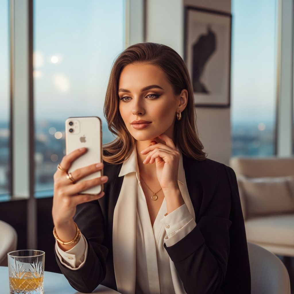 Master the art of curating a wealthy image on social media with practical tips.