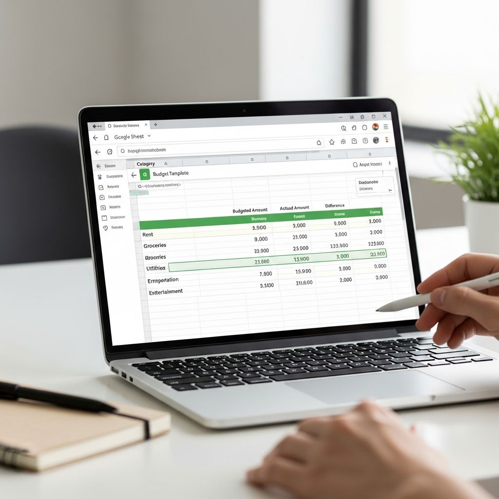 Master your finances with our step-by-step guide to creating a customizable budget in Google Sheets using free templates or from scratch.