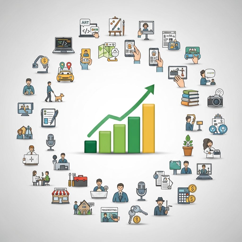 Discover 33 realistic side hustle and income ideas to consistently earn an extra $1000 every month without quitting your day job.