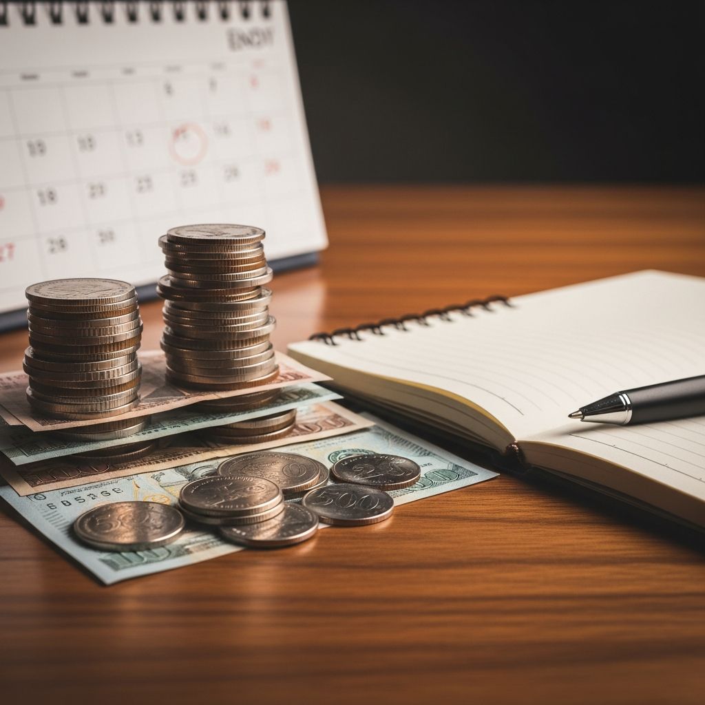 Learn how to confidently budget, save, and stay on track when your paycheck only comes in once a month.