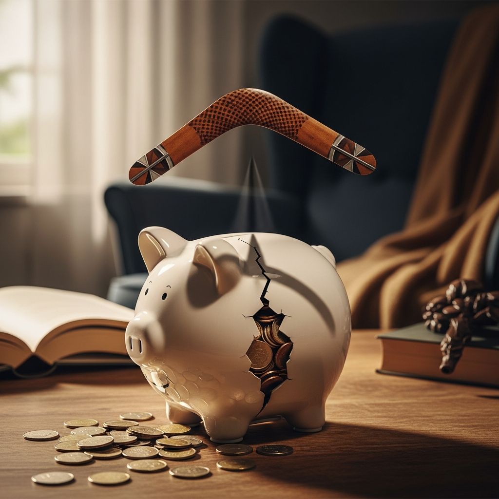 Protect your retirement savings from adult children moving back home with practical strategies for financial boundaries and family support.