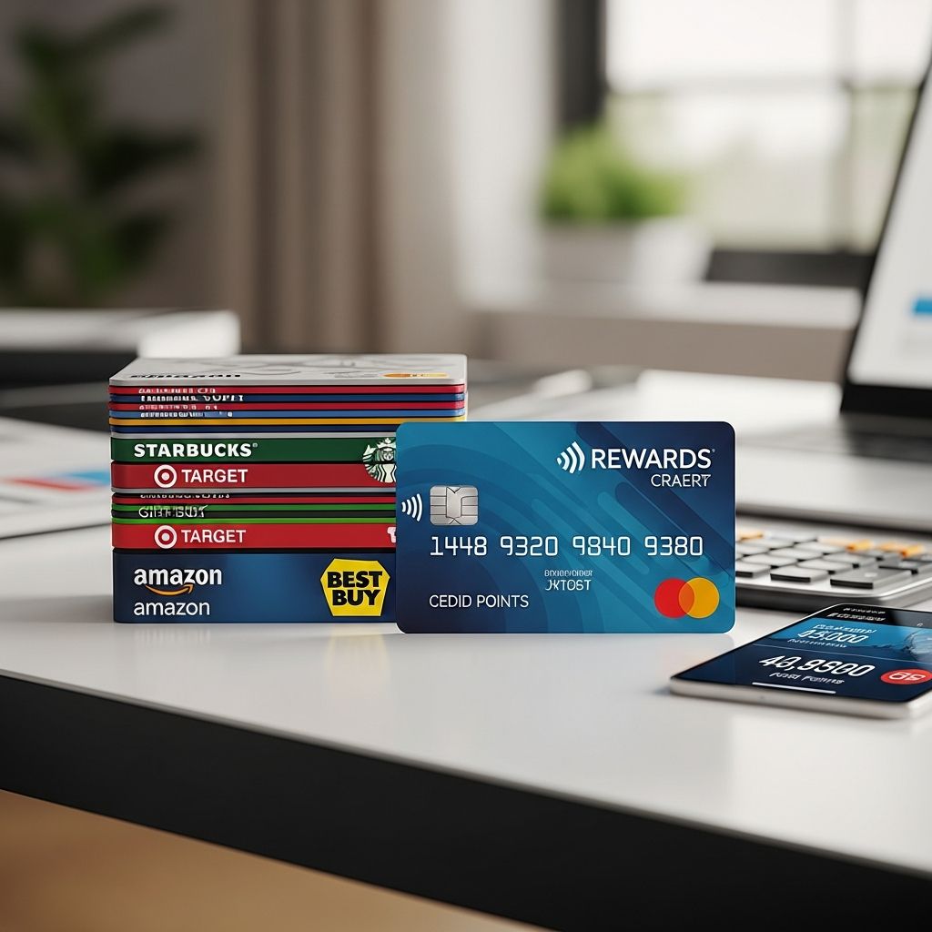 Unlock bonus credit card rewards and maximize points by strategically purchasing gift cards at bonus category stores.