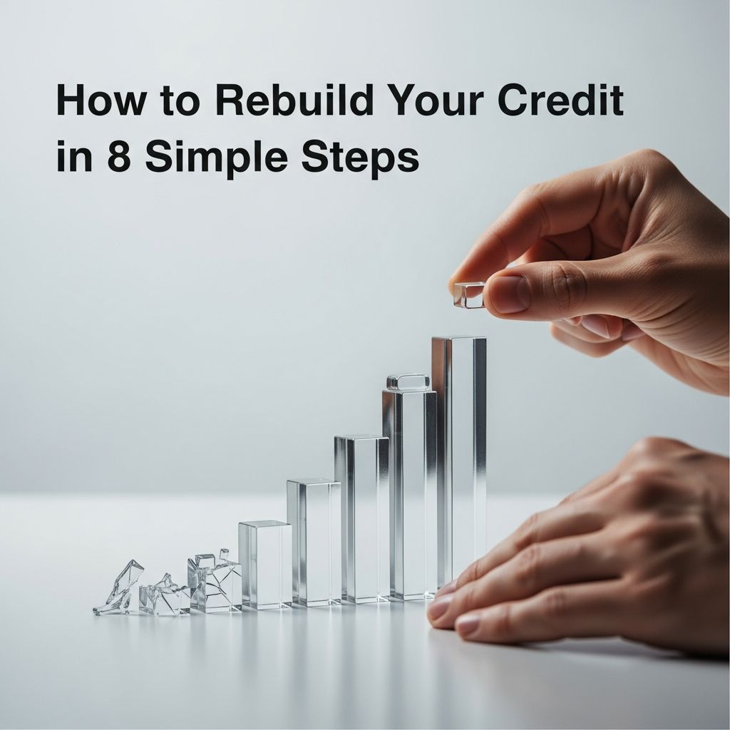 Recover from financial setbacks with these straightforward, actionable steps to restore your credit score and financial health effectively.